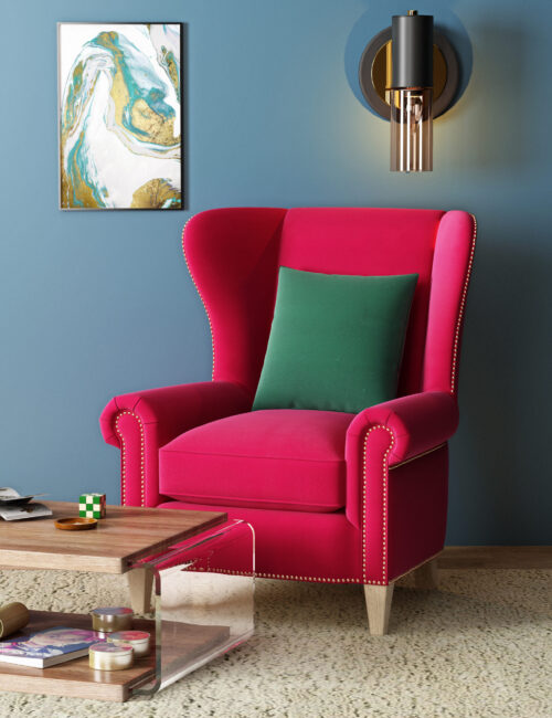 Modern Suede Upholstered Furniture - Aartex Tesla